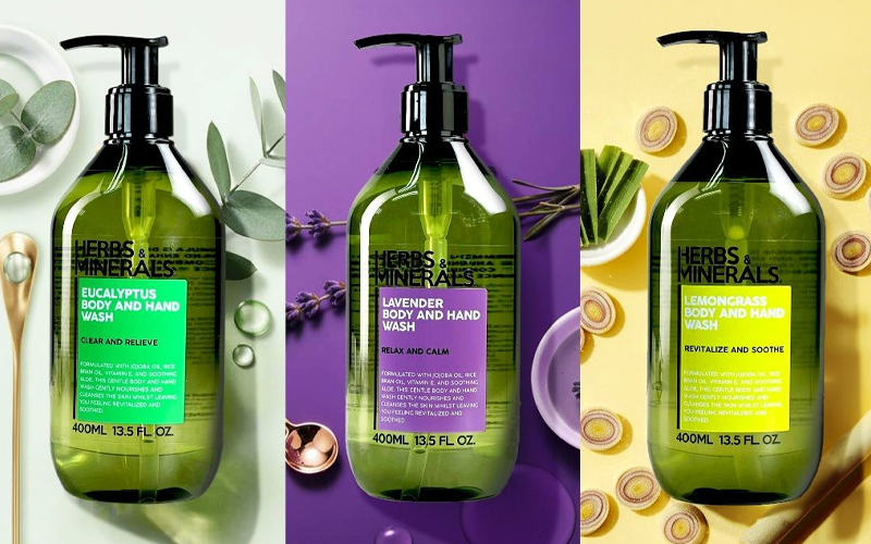 in tem nhựa trong cho chai sữa tắm