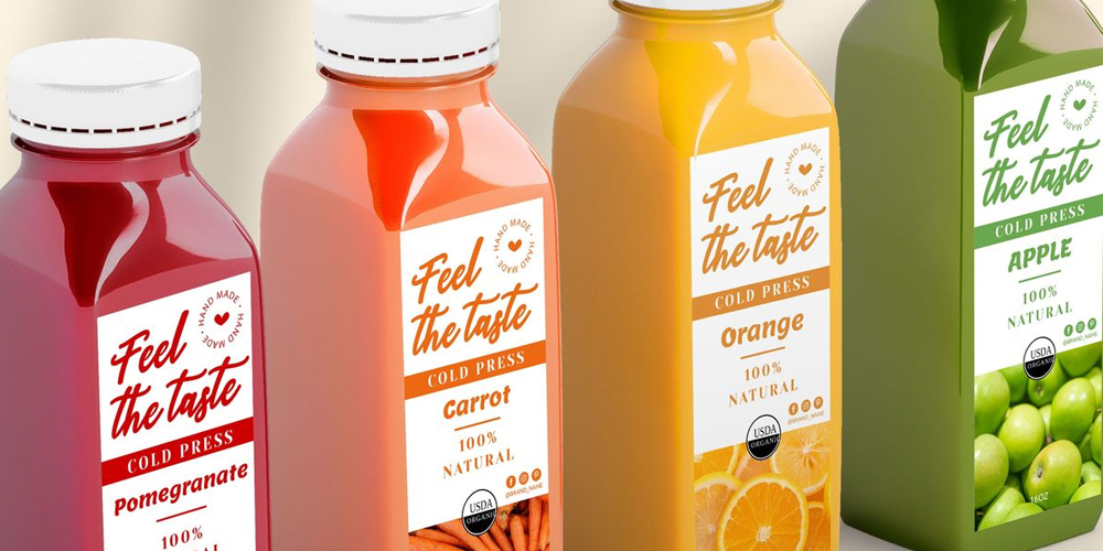 in decal dán trong nước uống đóng chai