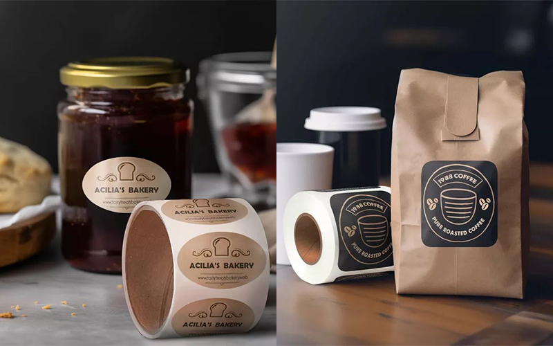 in decal cuộn giấy kraft