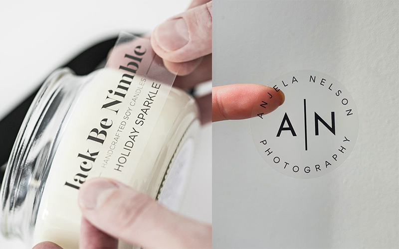 in decal trong suốt số lượng ít