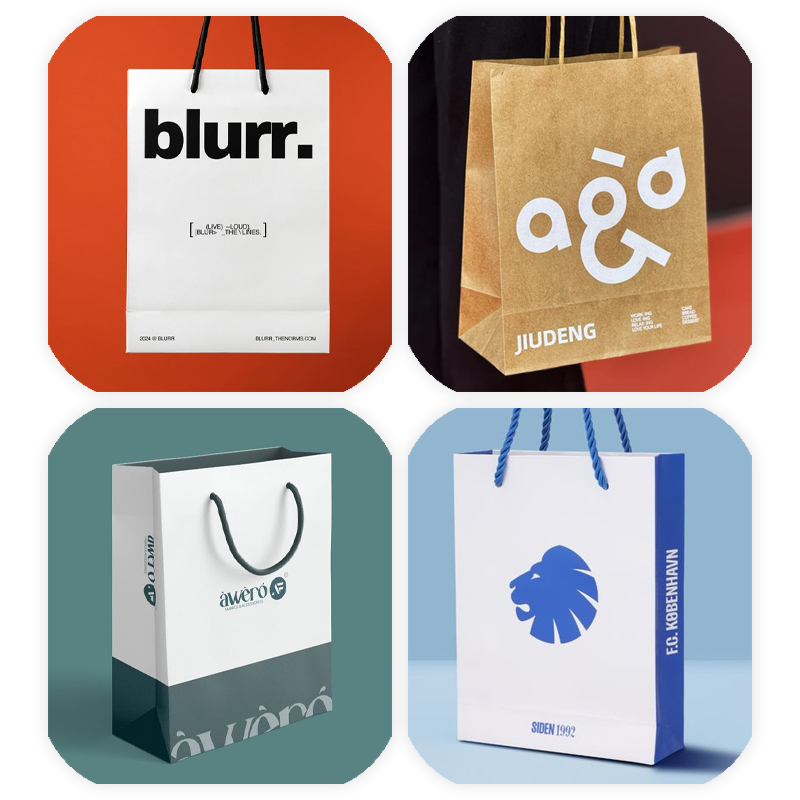 thiết kế túi giấy thương hiệu