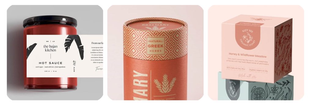 thiết kế bao bì giấy